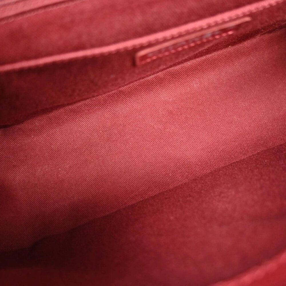 Chanel Red Calfskin Shoulder Bag 125933 - Picture 8 of 10